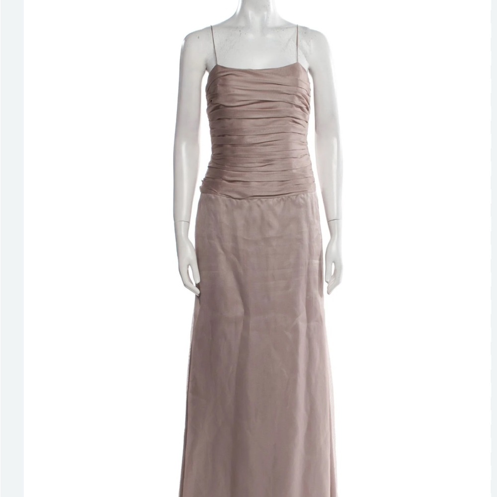 Armani Collezioni Classic Beige Dress